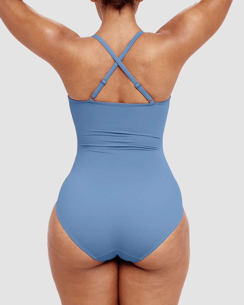 Camille™ | Maillot Sculptant avec Découpe – Silhouette Affinée, Confiance Assurée