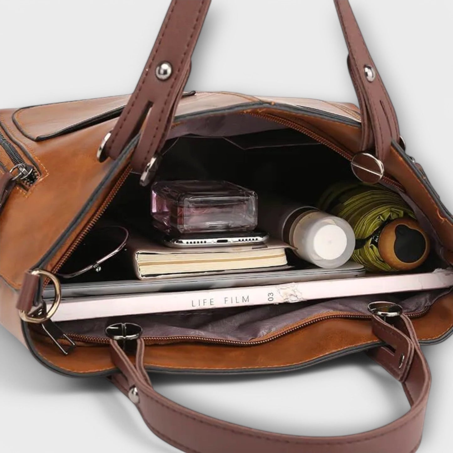 Serenya - Sac Cuir Élégant et Spacieux