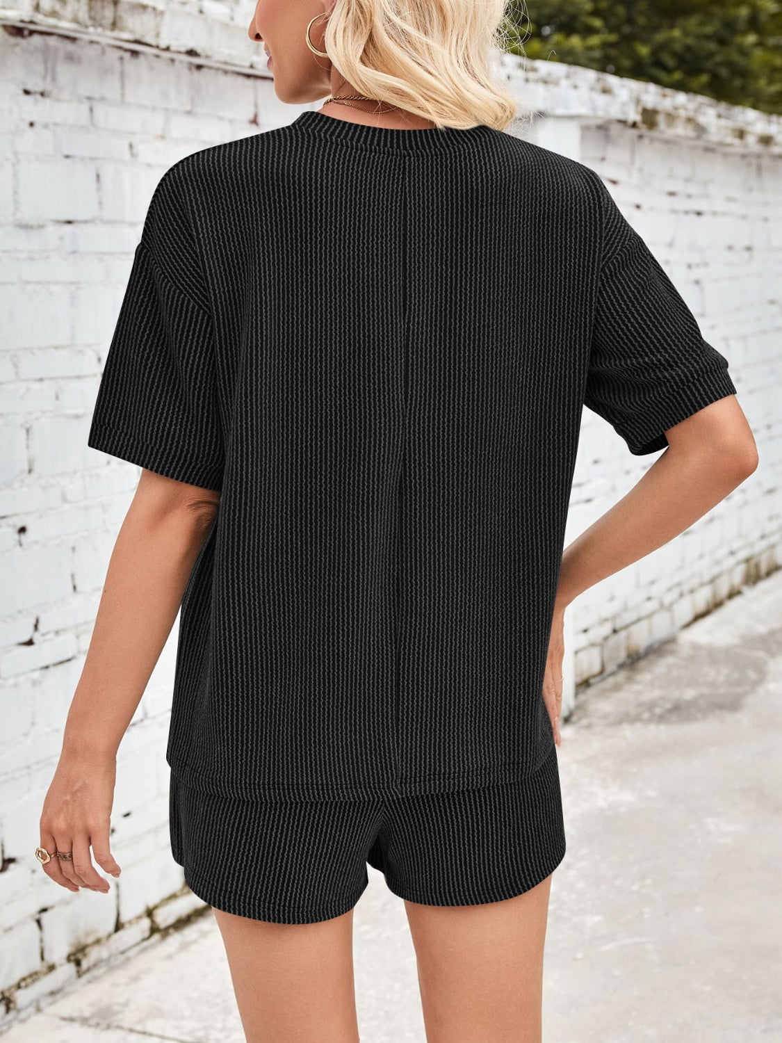 Jinte™ | Ensemble loungewear confortable en tissu côtelé