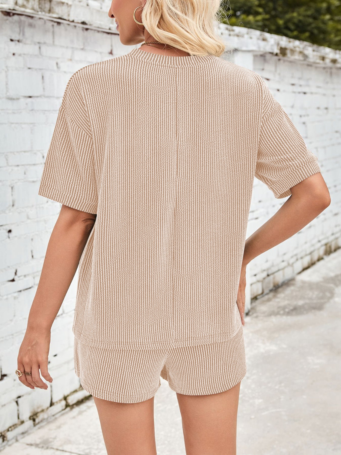 Jinte™ | Ensemble loungewear confortable en tissu côtelé