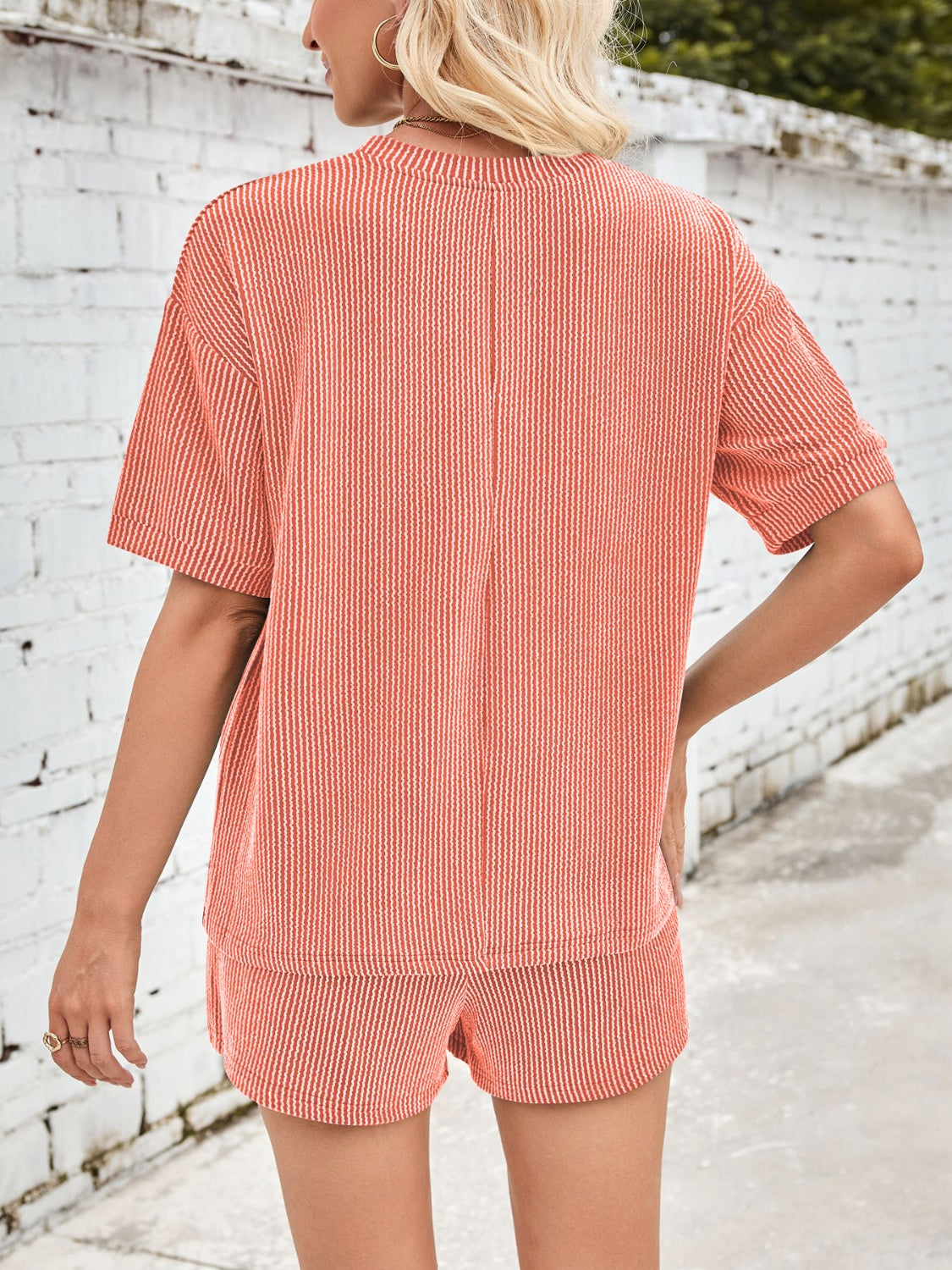 Jinte™ | Ensemble loungewear confortable en tissu côtelé