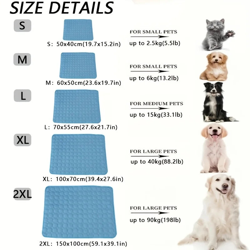 Frosto™ | Tapis rafraîchissant pour chien et chat