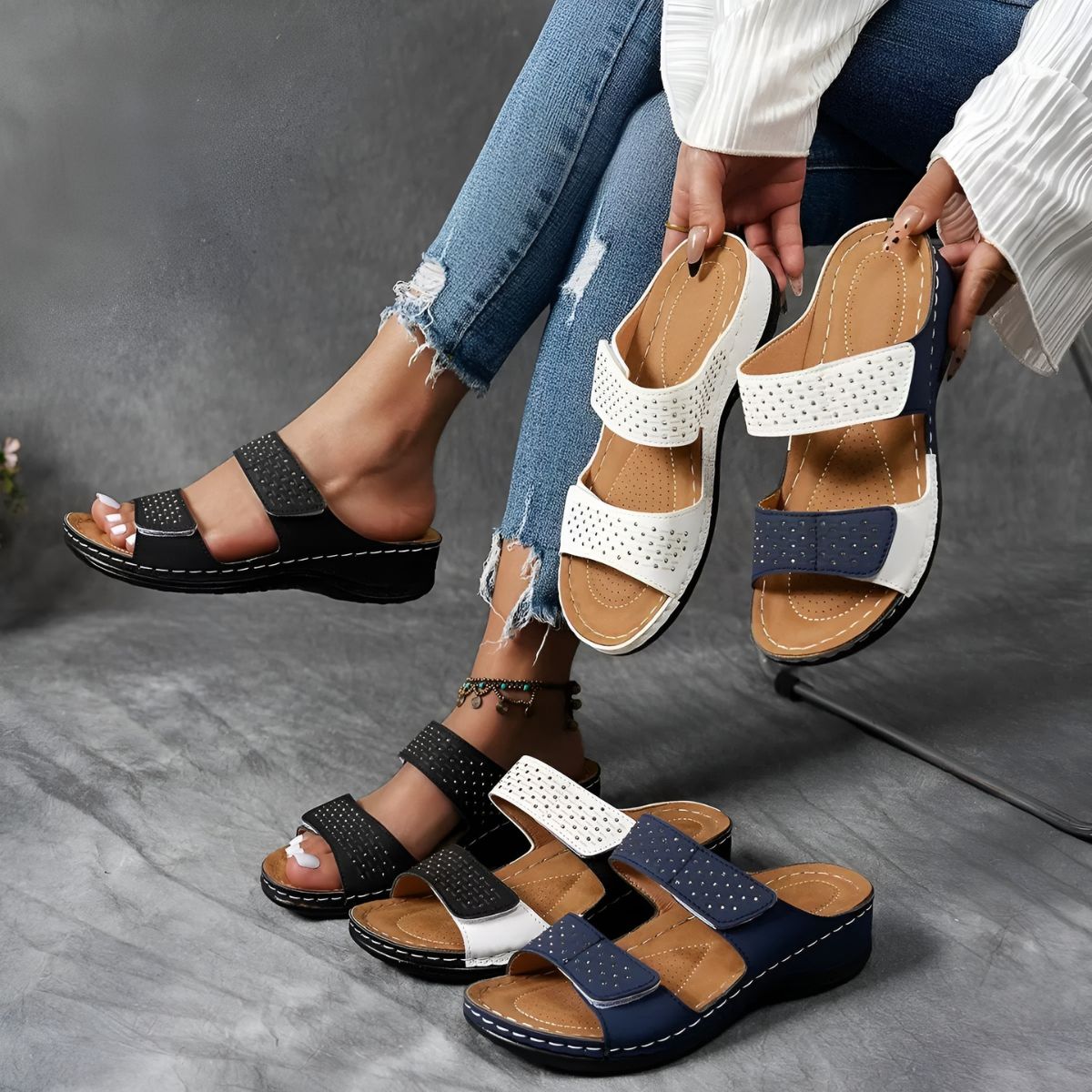 Théodora™ | Sandales Orthopédiques