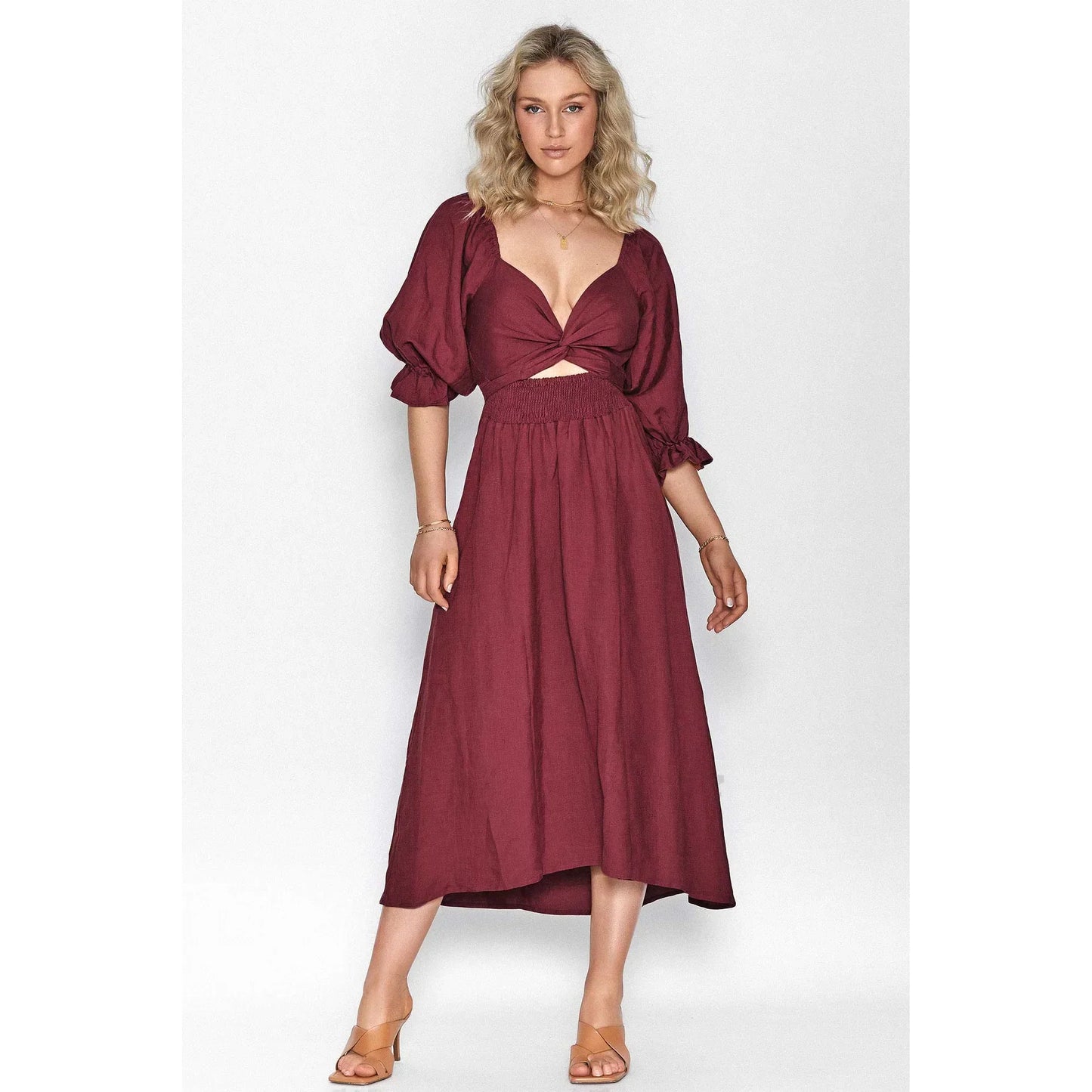 Kyara - Élégante Robe Volantée