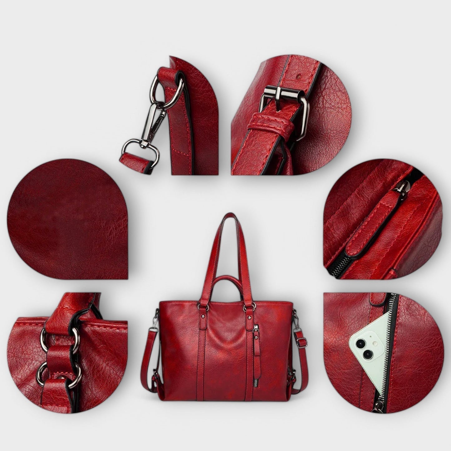 Zephyra - Sac Cuir Élégant