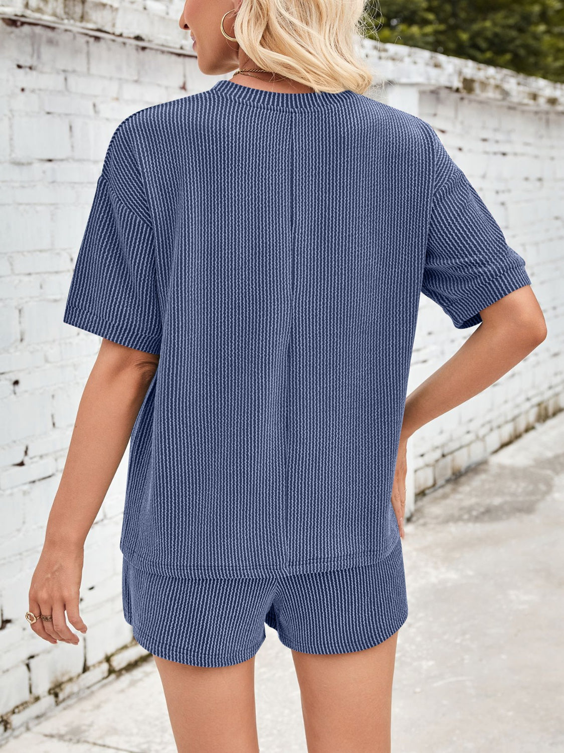 Jinte™ | Ensemble loungewear confortable en tissu côtelé