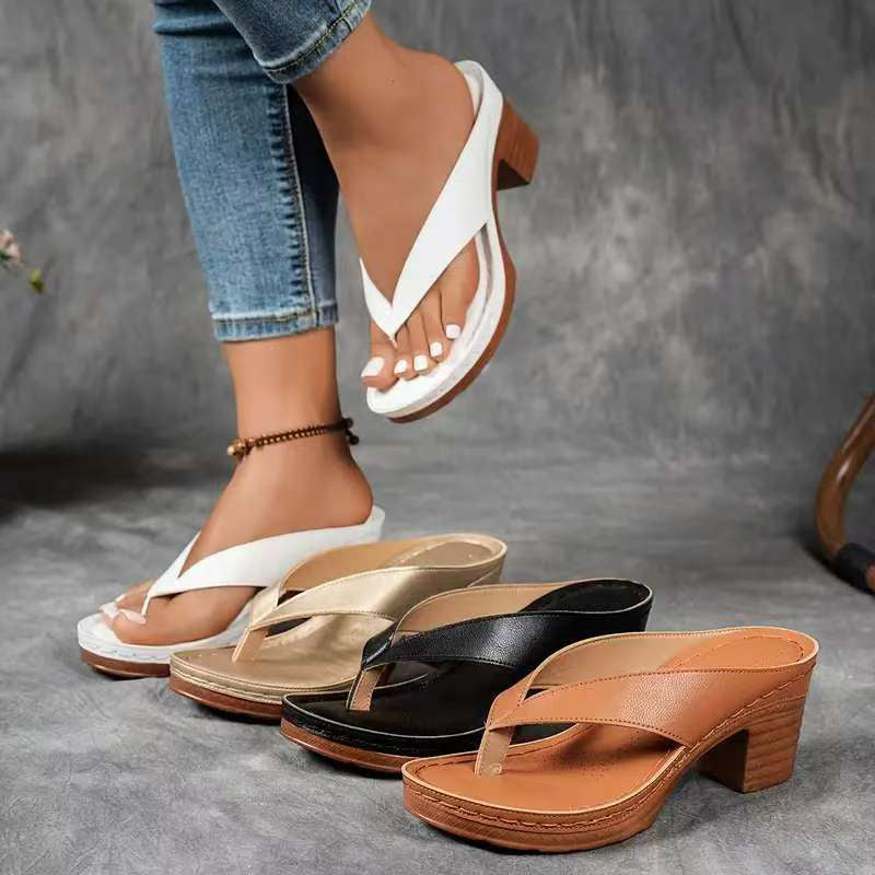Sophia™ | Sandales orthopédiques à talons hauts, confortables et élégantes