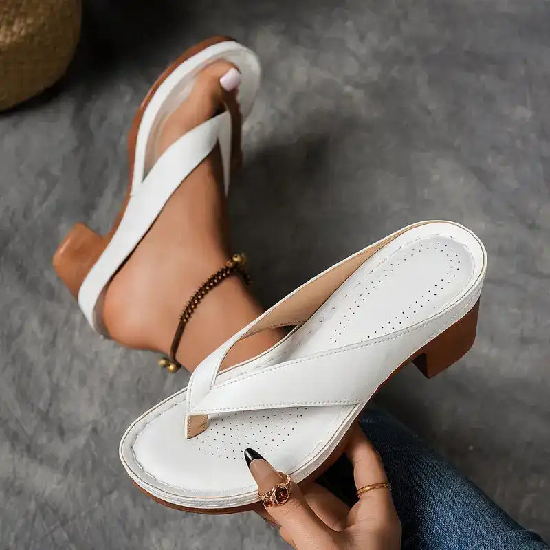 Sophia™ | Sandales orthopédiques à talons hauts, confortables et élégantes