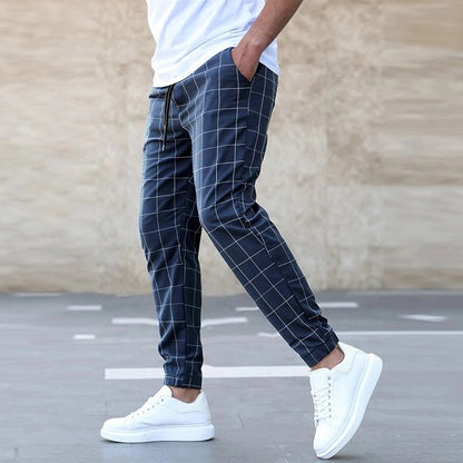 Weston - Pantalons À Carreaux Élégants