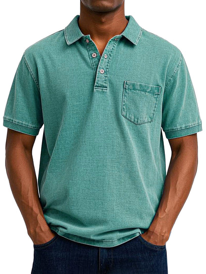 Maxime™ | Polo décontracté vintage pour homme