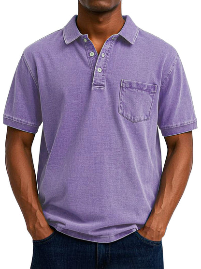 Maxime™ | Polo décontracté vintage pour homme
