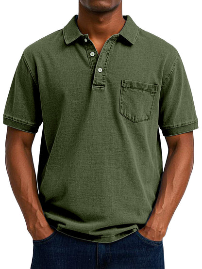 Maxime™ | Polo décontracté vintage pour homme