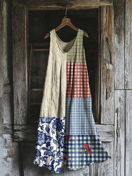 Suzon – Robe motif à carreaux