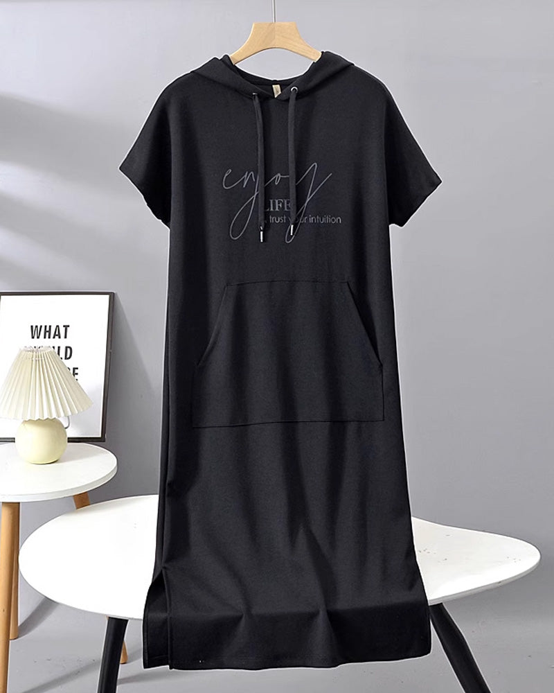 Élodie™ | Robe Hoodie Décontractée et Élégante