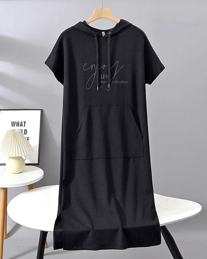 Élodie™ | Robe Hoodie Décontractée et Élégante