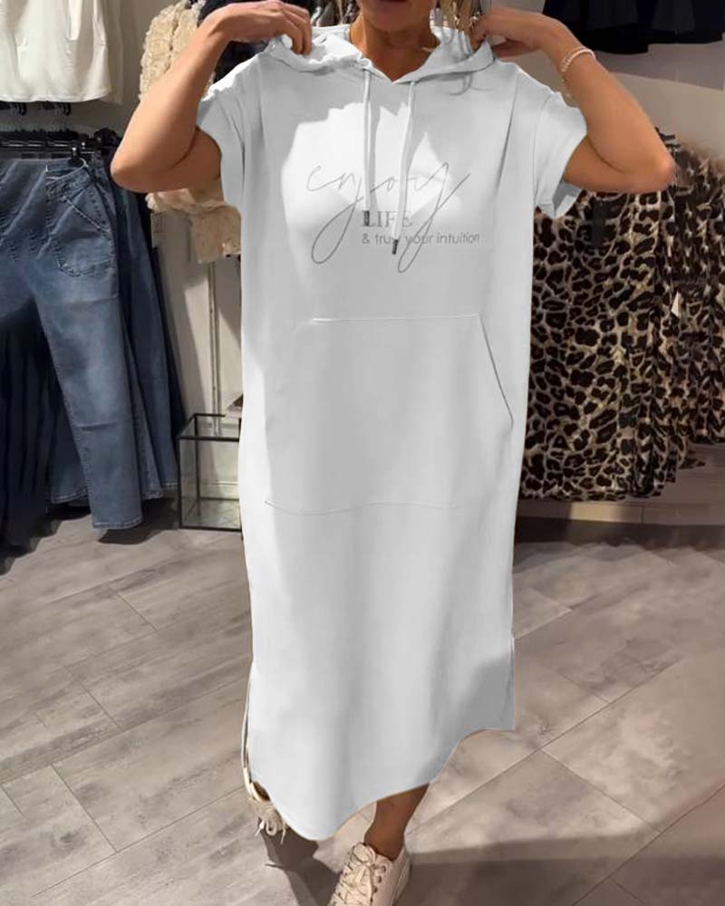 Élodie™ | Robe Hoodie Décontractée et Élégante