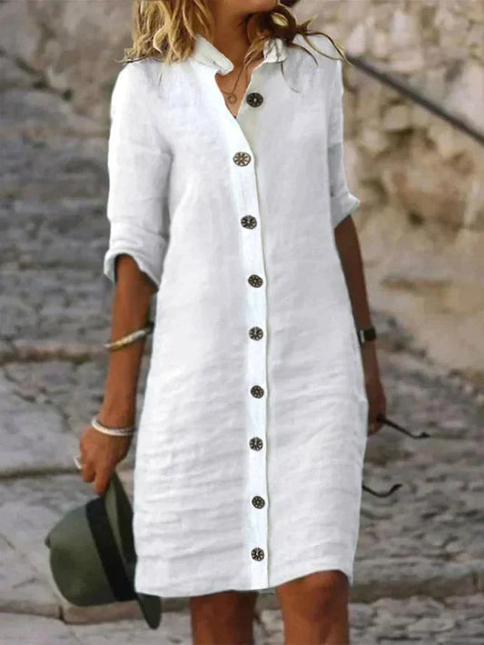 Gabrielle - Robe Mi-Longue Élégante