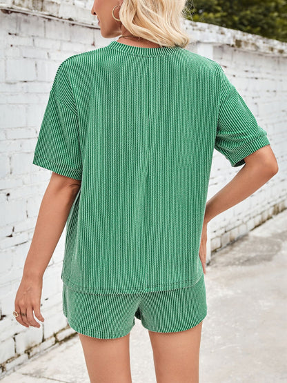 Jinte™ | Ensemble loungewear confortable en tissu côtelé