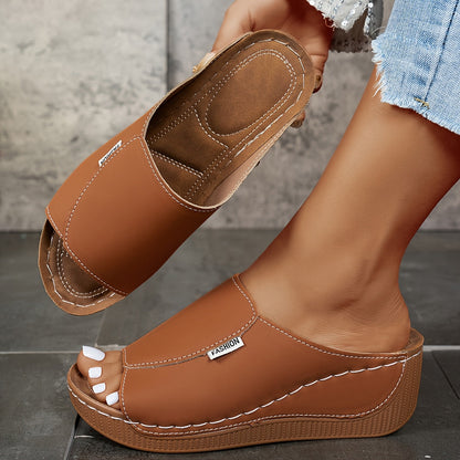 Orthocomfort™ | sandale avec semelle confort de 6 cm