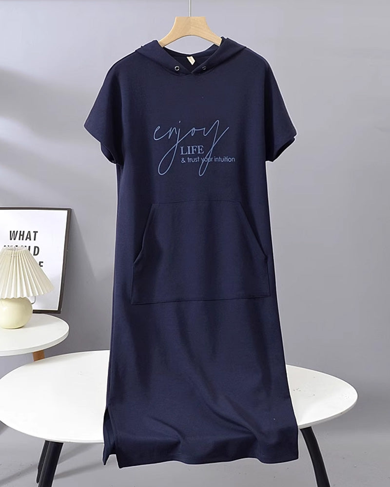 Élodie™ | Robe Hoodie Décontractée et Élégante