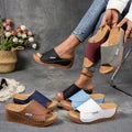Orthocomfort™ | sandale avec semelle confort de 6 cm