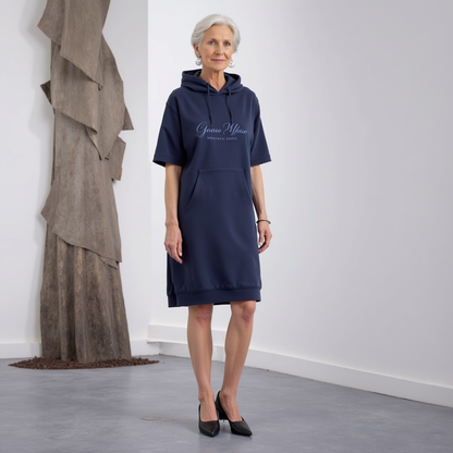 Élodie™ | Robe Hoodie Décontractée et Élégante