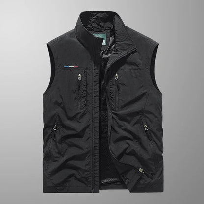 Tauno™ | Gilet cargo à poches multiples – léger, pratique et prêt pour l’aventure