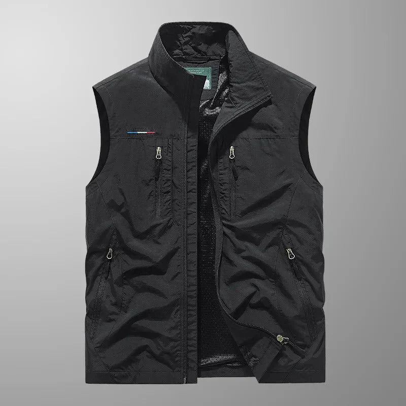 Tauno™ | Gilet cargo à poches multiples – léger, pratique et prêt pour l’aventure