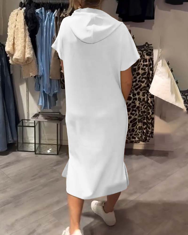 Élodie™ | Robe Hoodie Décontractée et Élégante