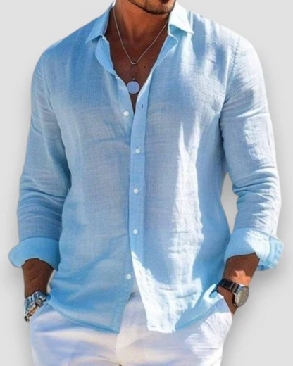 SPARK | Chemise homme décontractée en lin