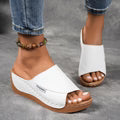 Orthocomfort™ | sandale avec semelle confort de 6 cm