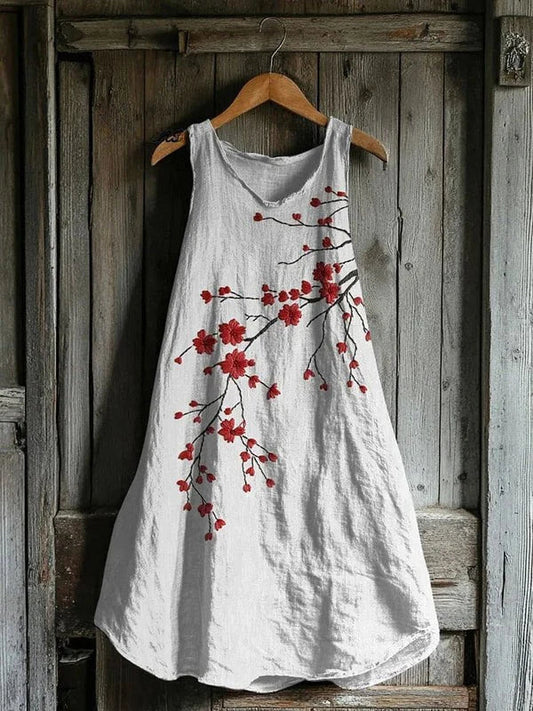 Alma – Robe motif fleurs de cerisier