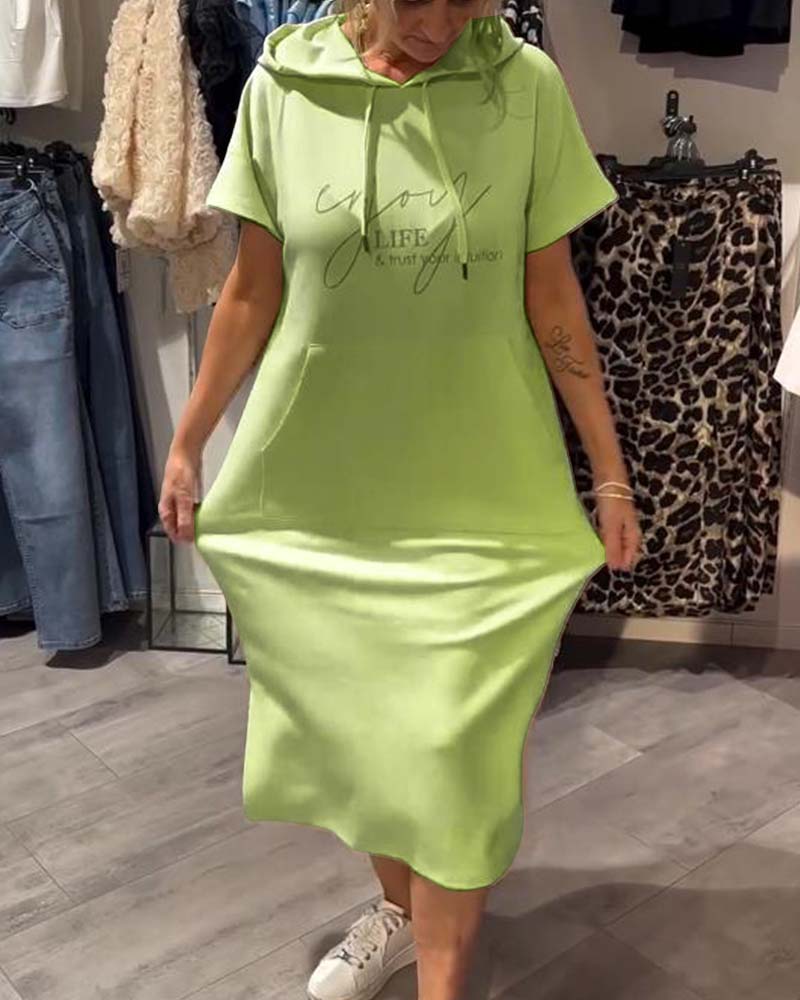 Élodie™ | Robe Hoodie Décontractée et Élégante