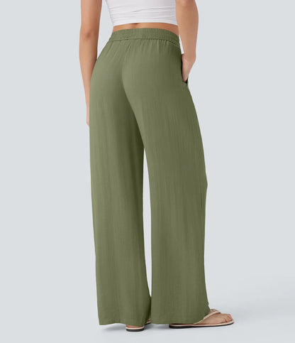 Lisa | Pantalon en Lin Confortable et Aéré avec Jambes Élégantes | 1+1 Gratuit