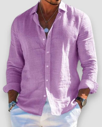 SPARK | Chemise homme décontractée en lin