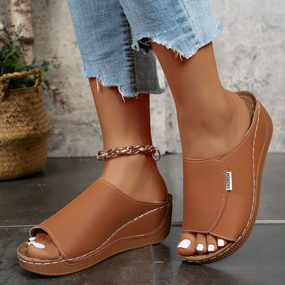 Orthocomfort™ | sandale avec semelle confort de 6 cm
