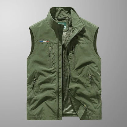 Tauno™ | Gilet cargo à poches multiples – léger, pratique et prêt pour l’aventure