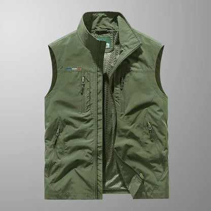 Tauno™ | Gilet cargo à poches multiples – léger, pratique et prêt pour l’aventure