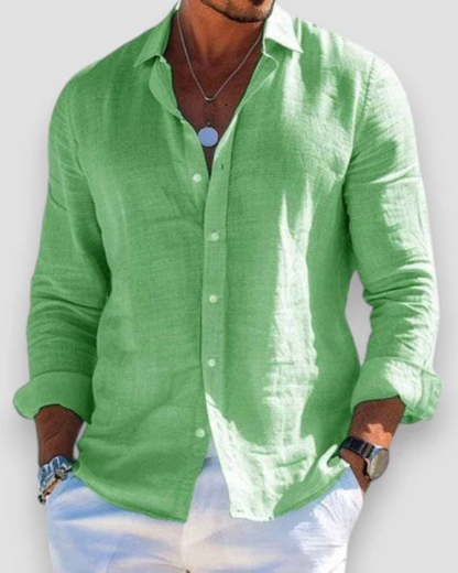 SPARK | Chemise homme décontractée en lin