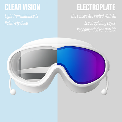 Spark™ ClearDive Pro | Masque de Plongée Anti-Buée avec Technologie EarSeal