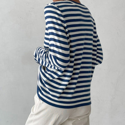 Nicole - Pull Rayé Chic