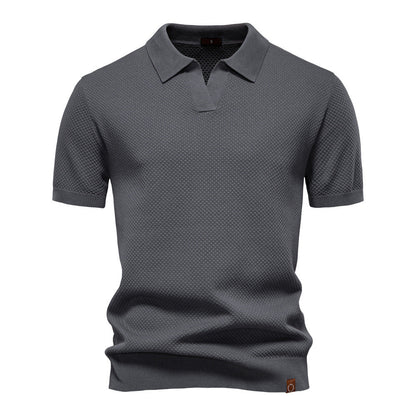Ulrich™ | Polo Structuré Ultra-Confort