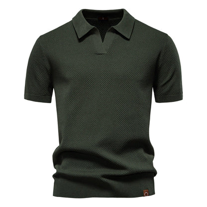 Ulrich™ | Polo Structuré Ultra-Confort