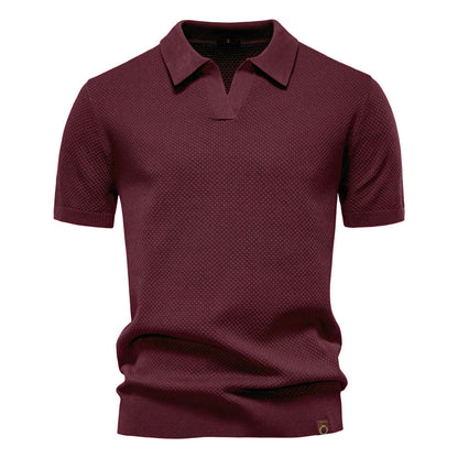 Ulrich™ | Polo Structuré Ultra-Confort