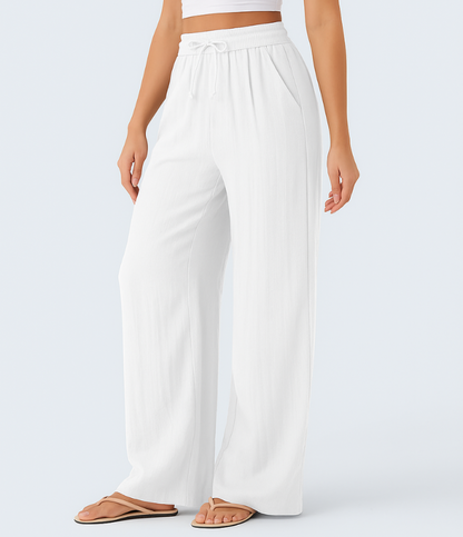 Lisa | Pantalon en Lin Confortable et Aéré avec Jambes Élégantes | 1+1 Gratuit