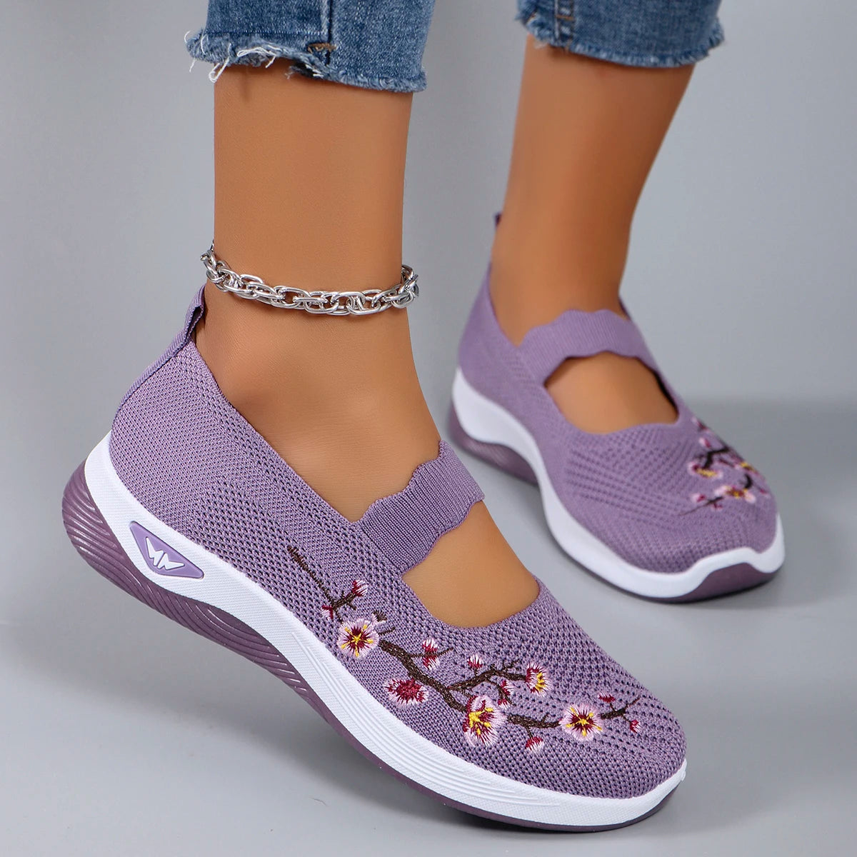 Élise™ | Chaussures Plates Respirantes & Confortables