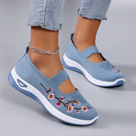 Élise™ | Chaussures Plates Respirantes & Confortables
