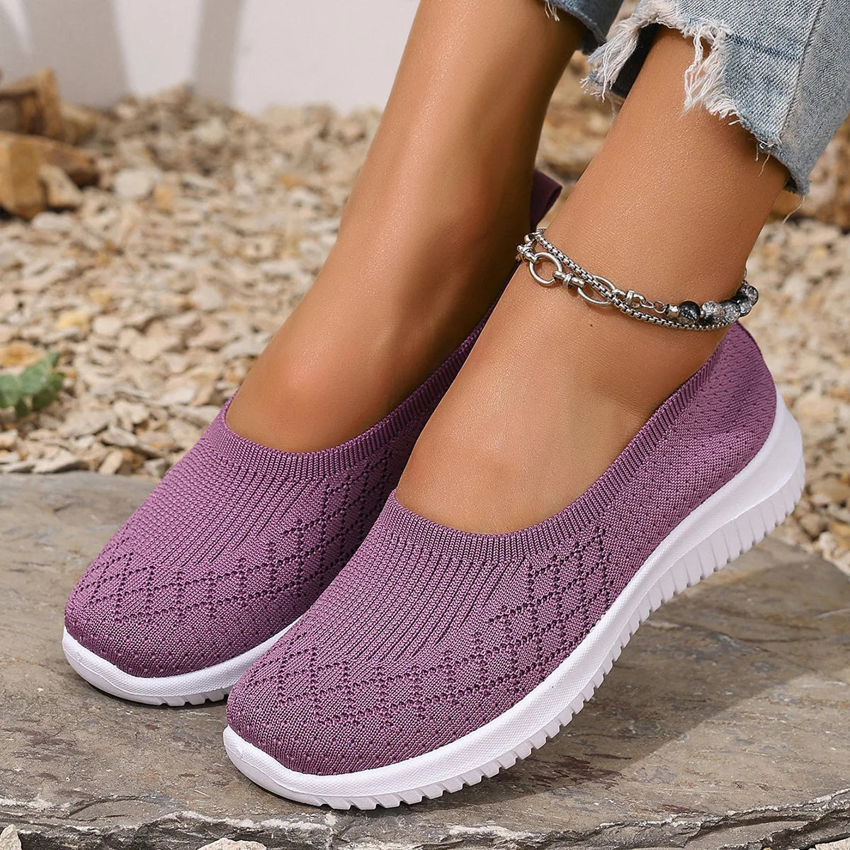 Sofina™ Mocassins Antidérapants et Respirants