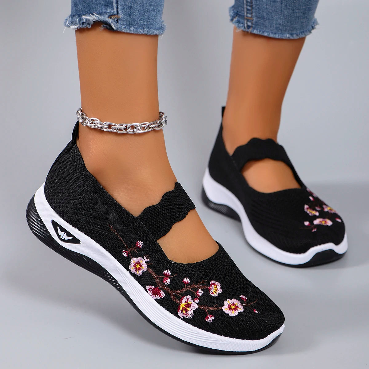 Élise™ | Chaussures Plates Respirantes & Confortables