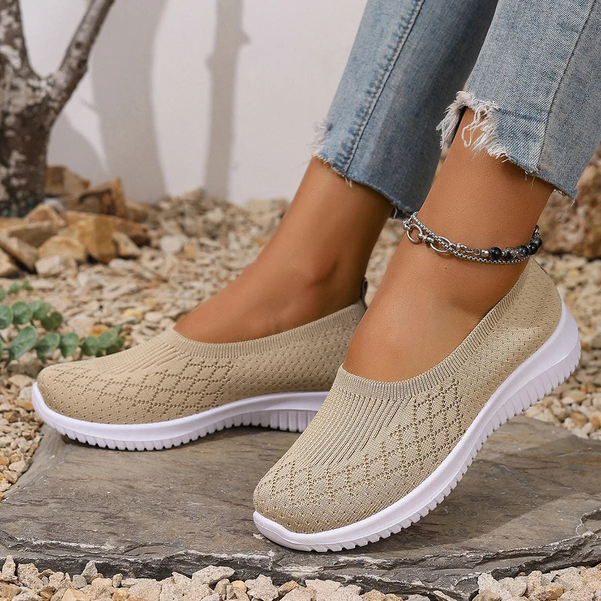 Sofina™ Mocassins Antidérapants et Respirants